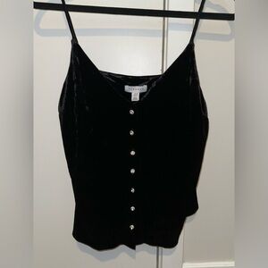 black velvet topshop tank NWT